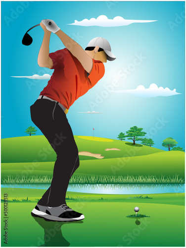 play golf