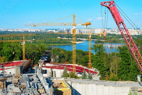 Construction site apartment...