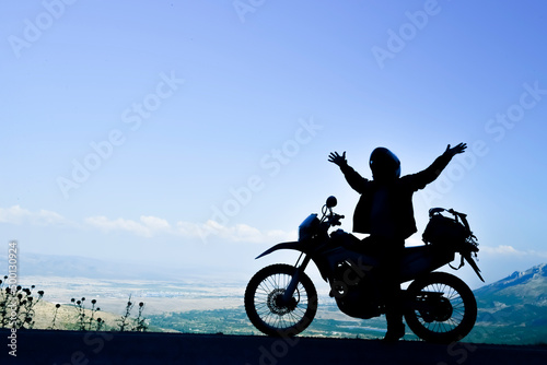 motorcycle lifestyle and travel activities
