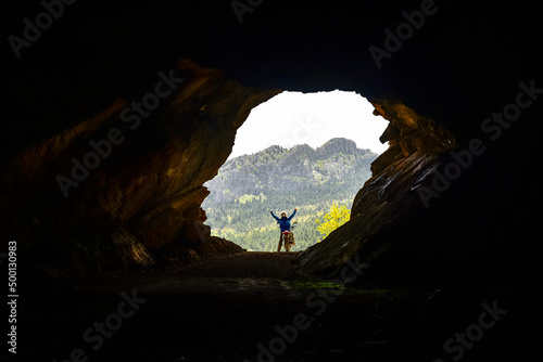 motorcycle rider unusual mysterious caves and adventures