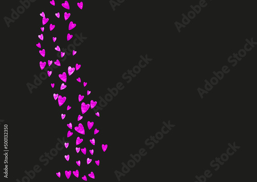 San Valentin Sale Glitter. Beautiful Border For Engagement. Special Frame. Rose Art Backdrop. Romantic Illustration For Couple. Red Graphic Banner. Pink San Valentin Sale Glitter.