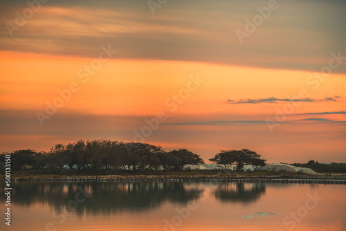 Atardecer en Salinas de Bani, Republica Domincana.