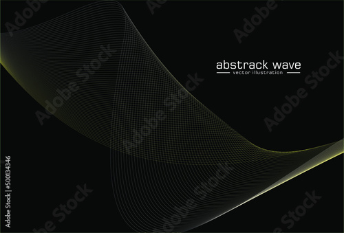 abstract wave black background. abstract wave background. . simple best wave in the wold. busines, background, banner, icon ilustration