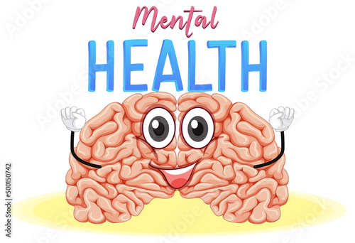 Word mental health with human brain