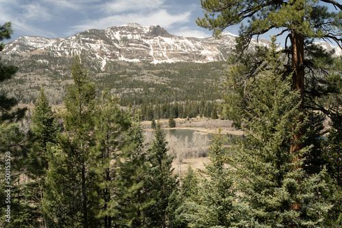 Colorado Mountains and Lake