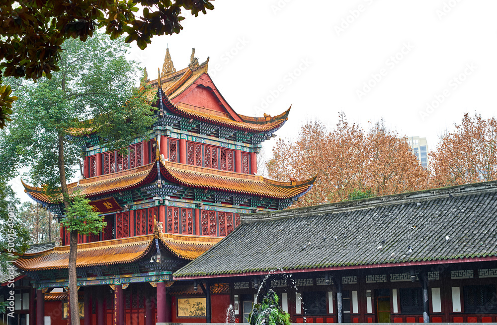 Chinese traditional Buddhist temple architecture Chinese traditional Buddhist temple architecture