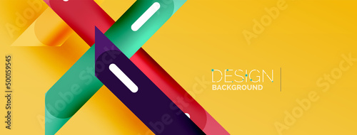 Background overlapping lines. Dynamic lines abstract wallpaper. Straight lines composition vector illustration for wallpaper banner background or landing page