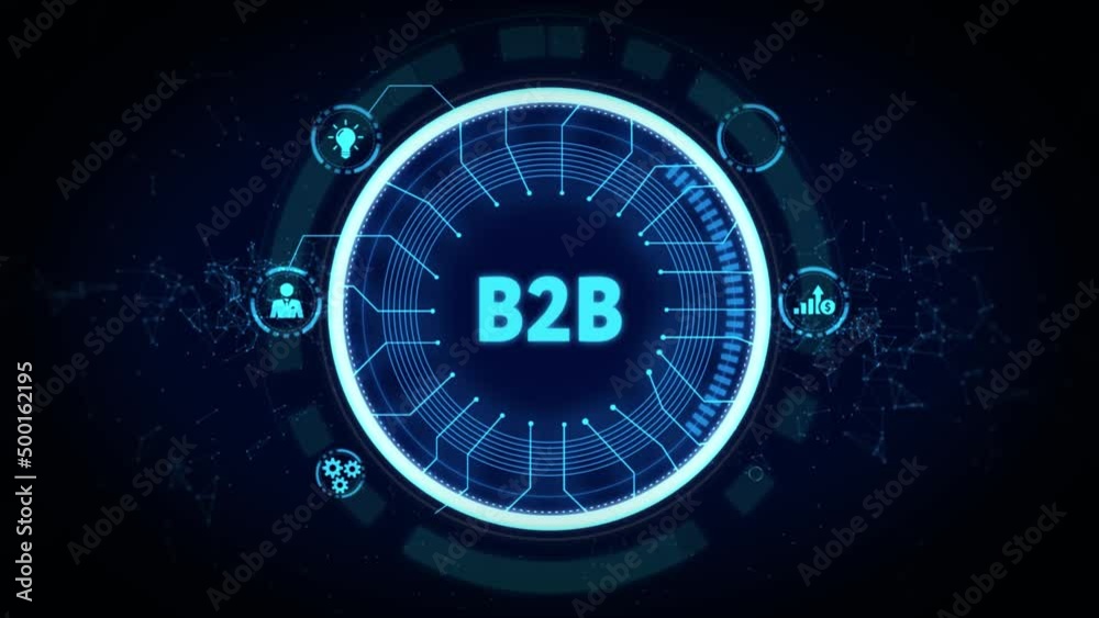 Business, Technology, Internet and network concept. B2B Business company commerce technology marketing concept. Business, Technology, Internet and network concept. B2B Business company commerce technology marketing concept.