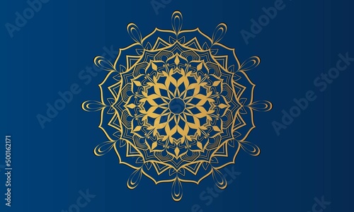 Stylish Mandala Pattern Design Illustration