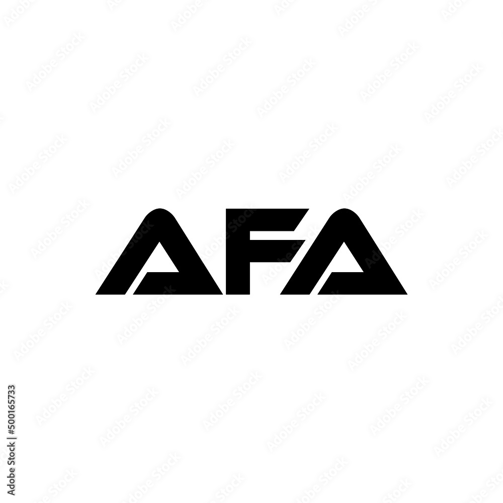 AFA letter logo design with white background in illustrator, vector logo modern alphabet font overlap style. calligraphy designs for logo, Poster, Invitation, etc. AFA letter logo design with white background in illustrator, vector logo modern alphabet font overlap style. calligraphy designs for logo, Poster, Invitation, etc.