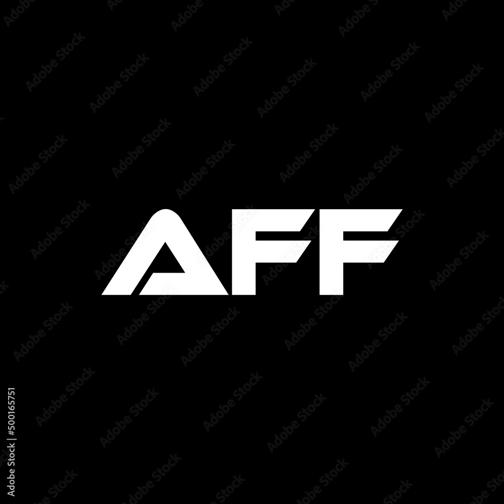 AFF letter logo design with black background in illustrator, vector logo modern alphabet font overlap style. calligraphy designs for logo, Poster, Invitation, etc. AFF letter logo design with black background in illustrator, vector logo modern alphabet font overlap style. calligraphy designs for logo, Poster, Invitation, etc.