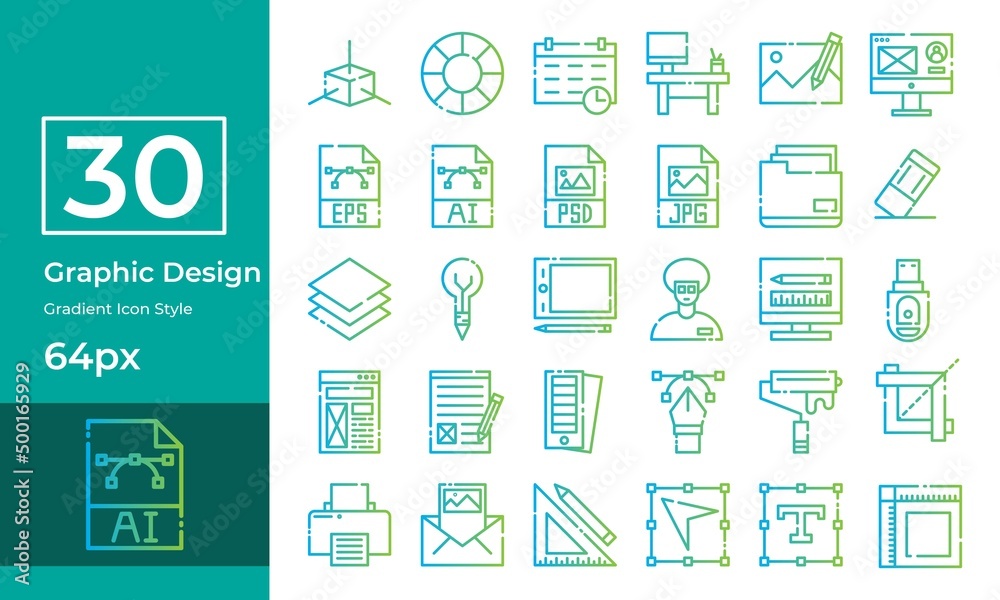 Simple Graphic Design icon set gradient style. Contain such ai, eps, layers, folder, ruler, and more. Simple Graphic Design icon set gradient style. Contain such ai, eps, layers, folder, ruler, and more.