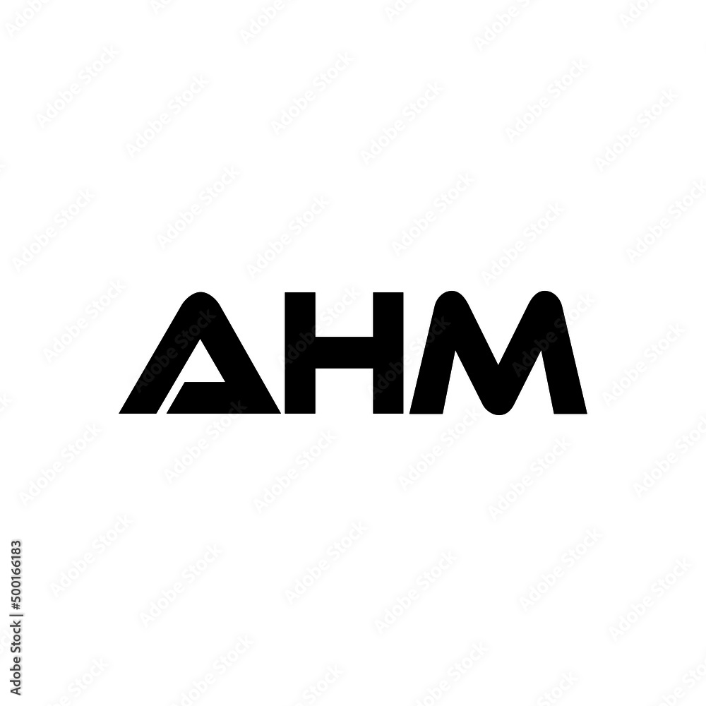 AHM letter logo design with white background in illustrator, vector logo modern alphabet font overlap style. calligraphy designs for logo, Poster, Invitation, etc. AHM letter logo design with white background in illustrator, vector logo modern alphabet font overlap style. calligraphy designs for logo, Poster, Invitation, etc.