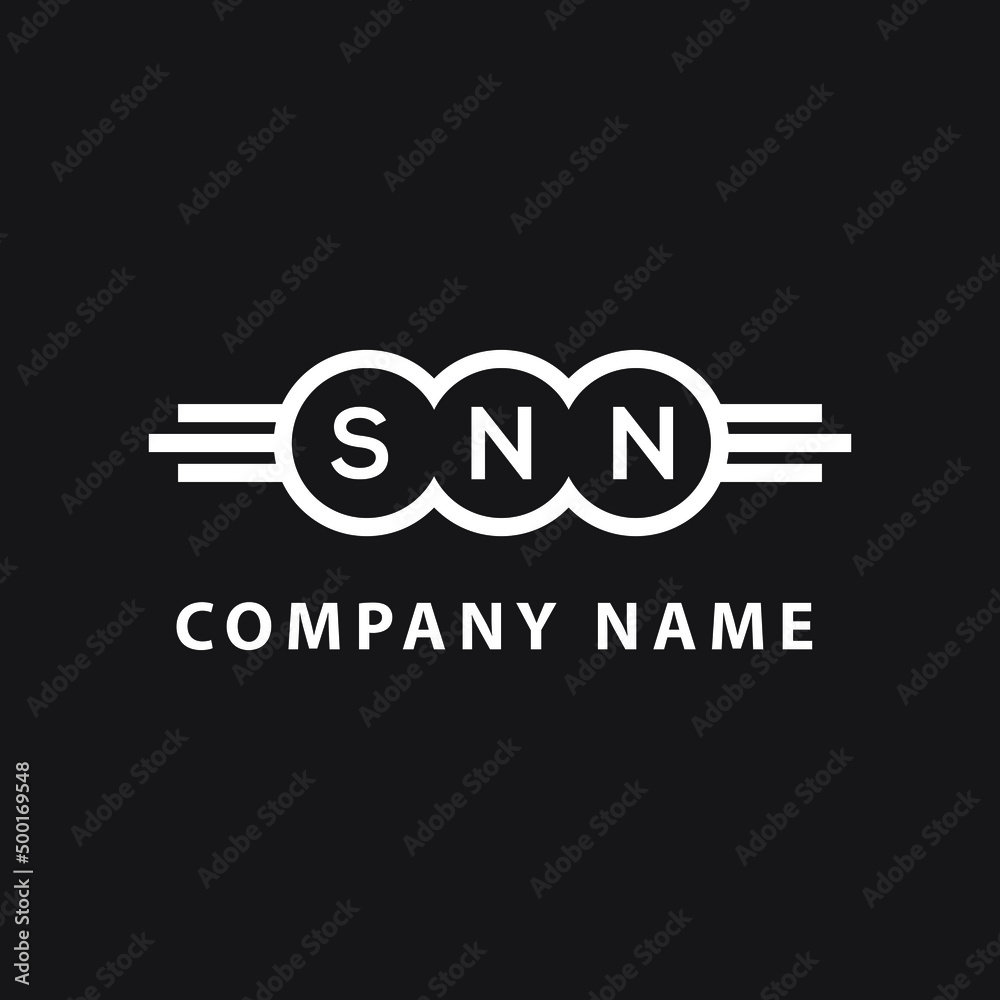 SNN letter logo design on black background. SNN creative initials letter logo concept. SNN letter design. SNN letter logo design on black background. SNN creative initials letter logo concept. SNN letter design.