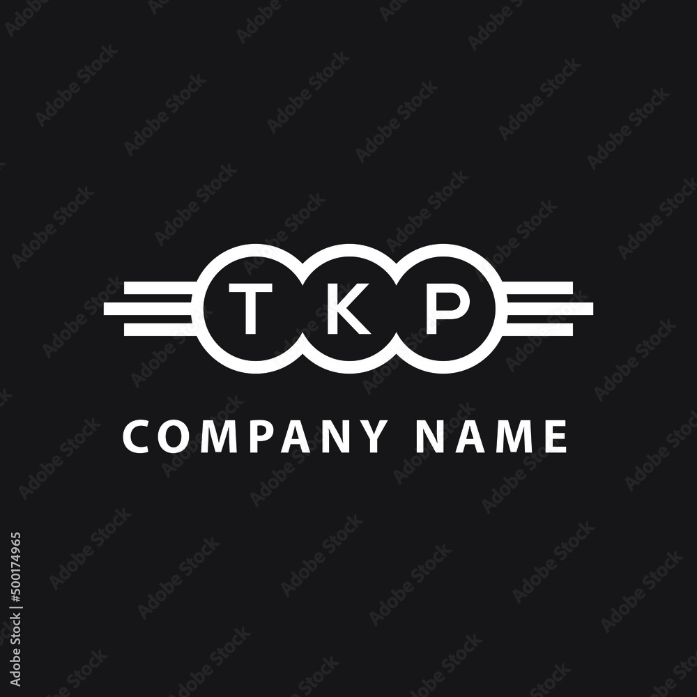 TKP letter logo design on black background. TKP creative initials letter logo concept. TKP letter design. TKP letter logo design on black background. TKP creative initials letter logo concept. TKP letter design.
