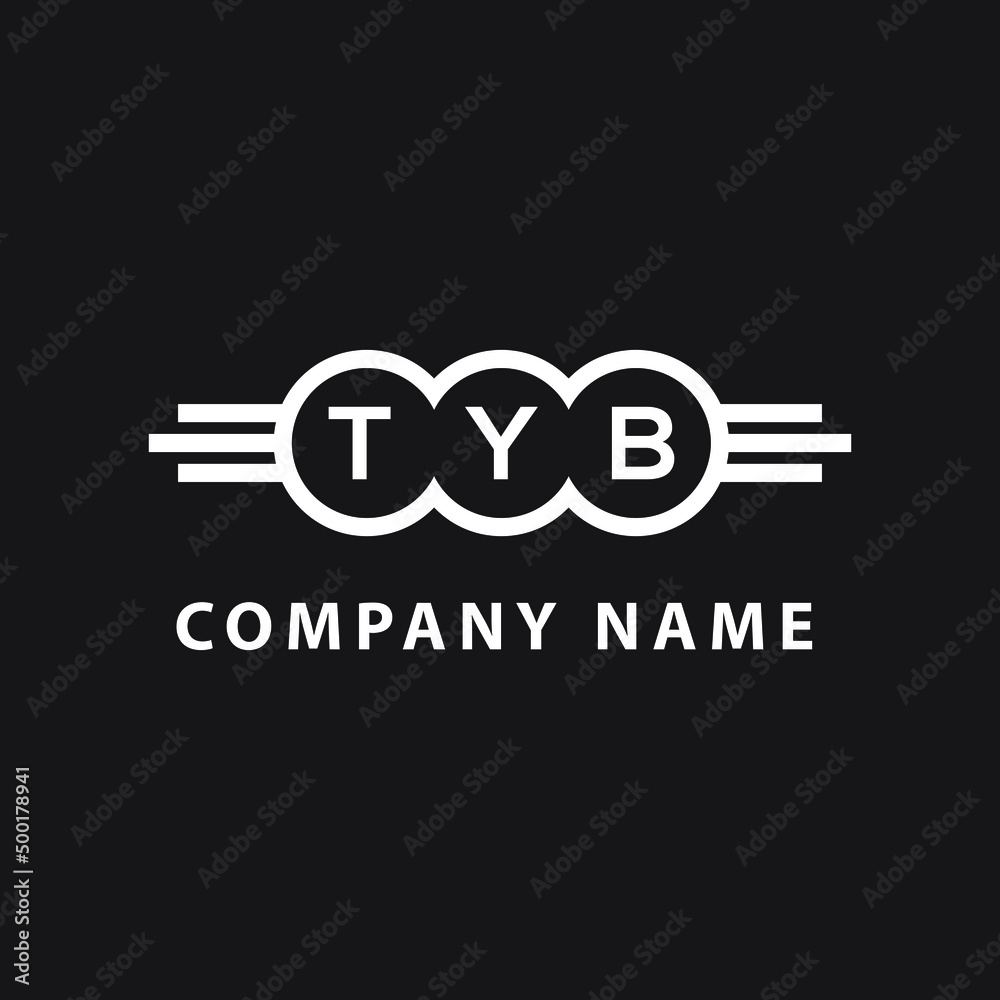TYB letter logo design on black background. TYB creative initials letter logo concept. TYB letter design.
TYB letter logo design on black background. TYB creative initials letter logo concept. TYB letter design.