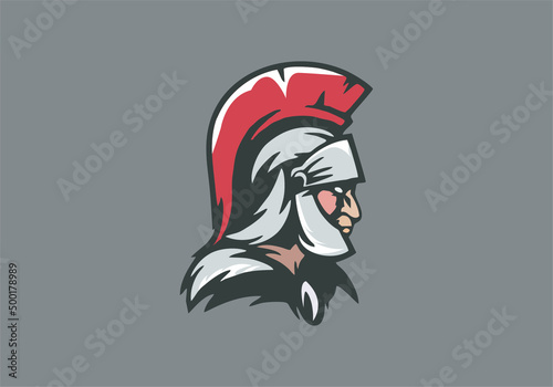 Illustration vector graphic of spartan soldiers perfect for logo esport,etc