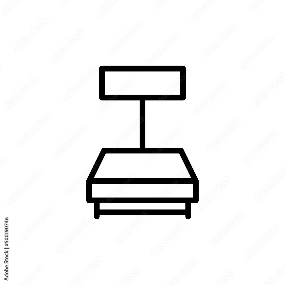 digital scales icon vector design templates digital scales icon vector design templates