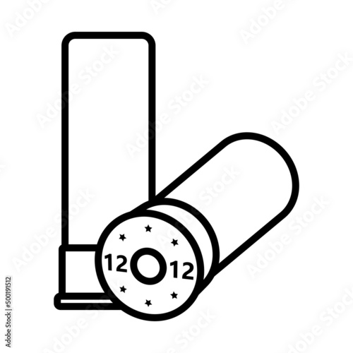Icon Of Ammo From Hunting Gun