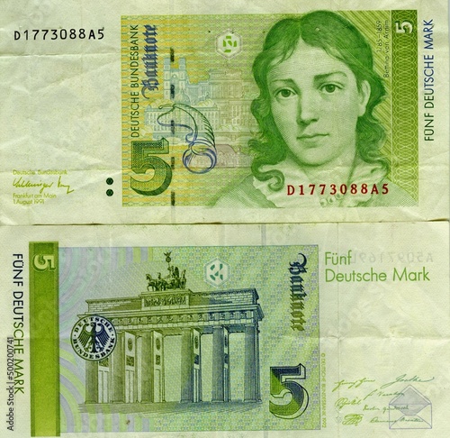 Fünf D-Mark-Schein