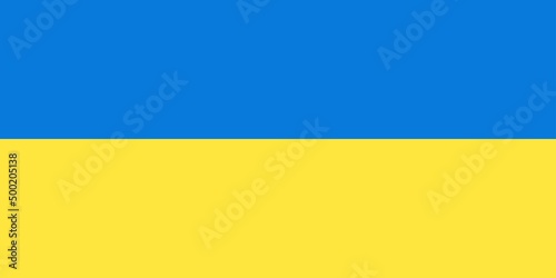 State flag of Ukraine. Peace for Ukraine. Pray for Ukraine. Stop the war. vector