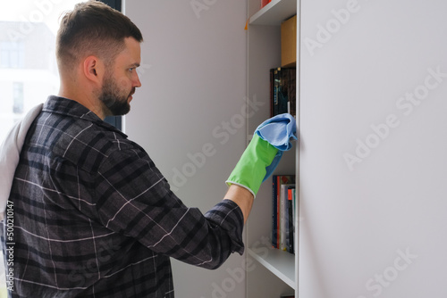 man doing chores. professional renovation service. home repair work
