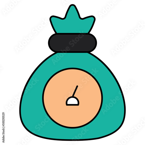 A trendy vector design of money efficiency