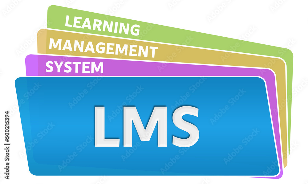 LMS - Learning Management System Colorful Squares Stack LMS - Learning Management System Colorful Squares Stack
