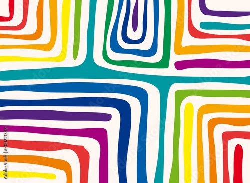 digital framework inspired by a painting expressionism and geometric abstractionism art style. Colorful background