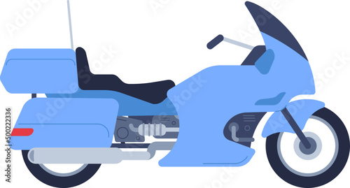 Police motorcycle