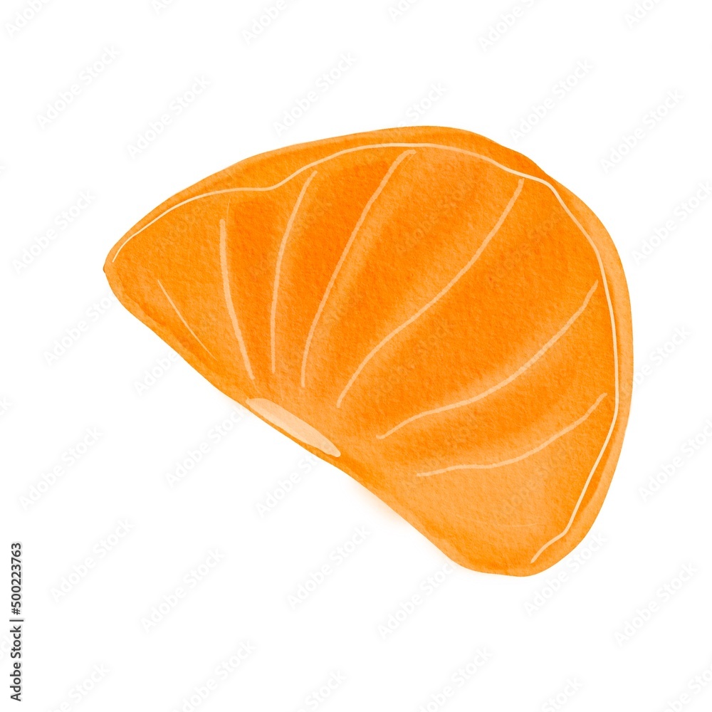 Watercolor tangerine slice sublimation clipart. New year cartoon isolated citrus orange hand drawn illustration for menu, card, tshirt design Watercolor tangerine slice sublimation clipart. New year cartoon isolated citrus orange hand drawn illustration for menu, card, tshirt design