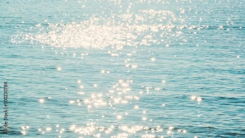 Fresh Landscape of Sea or Ocean near The Beach in Summer, Seto Inland Sea in Kagawa Prefecture in Japan, Travel or Vacation Background, Nobody	