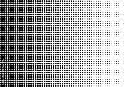 black dot pattern with white background colour