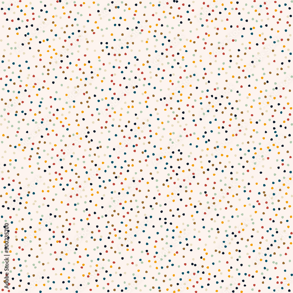 Polka Dot Graphic Pattern Design Aesthetics Made With Abstract Vector Geometric Shapes