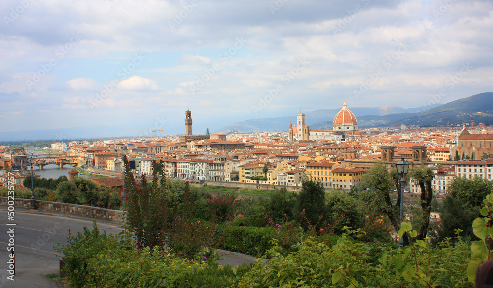 Fototapeta premium Florence panorama city, Italy 