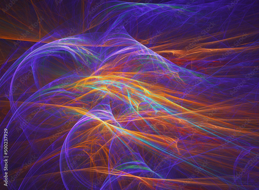 fractal on black fractal on black