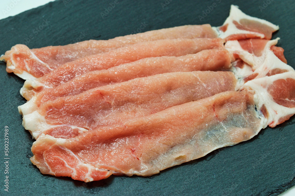 国産豚ロース肉うす切り