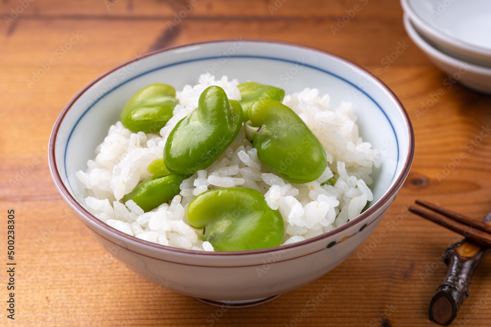 そら豆ご飯 そら豆ご飯