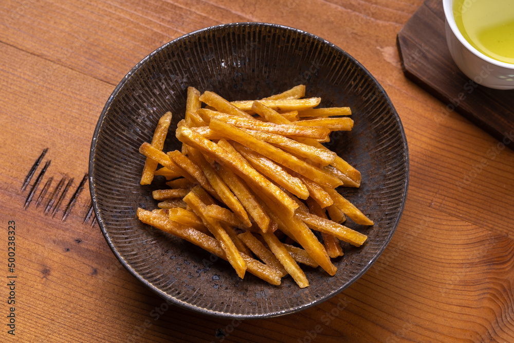 黄金千貫の芋けんぴ Stock 写真 Adobe Stock