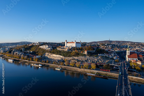 Blick vom Ufo in Bratislava