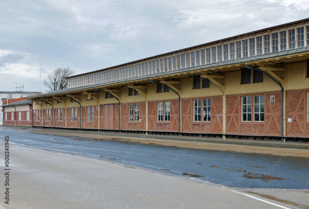 Historische Hapag-Hallen in Cuxhaven