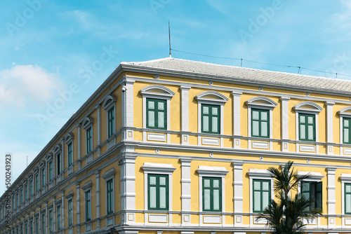 Photography Ministry of Defence, Ancient building in Bangkok - Neo Cassical architecture wit