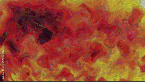 Abstract background art. 2d illustration image. Expressive handmade oil paint. Brush Strokes on canvas, Etc. Modern digital art. Multi-color backdrop. Contemporary. Expression. Popular style