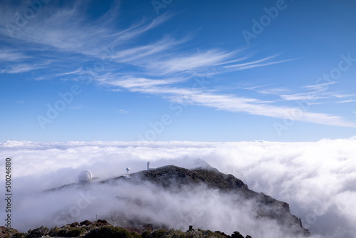 el roque de los muchachos in la palma