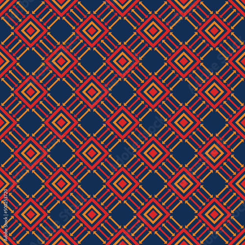  asian ethnic geometric fabric pattern

