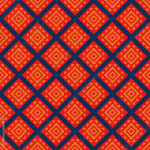  asian ethnic geometric fabric pattern

