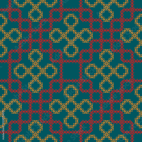  asian ethnic geometric fabric pattern


