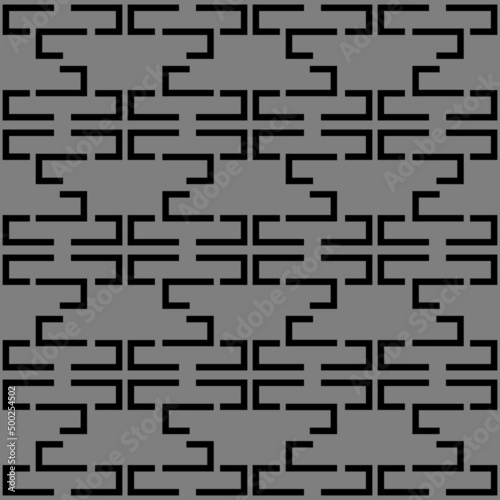 gray monochrome geometric fabric pattern
