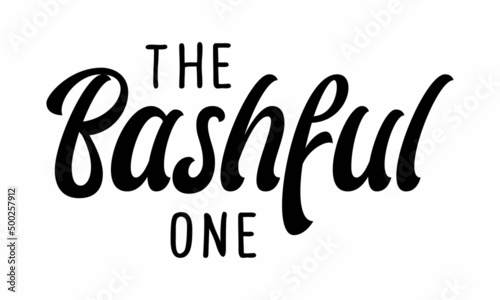 The bashful one SVG.