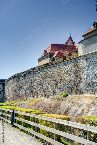 Riegersburg, Styria, Austria, HDR Image photo